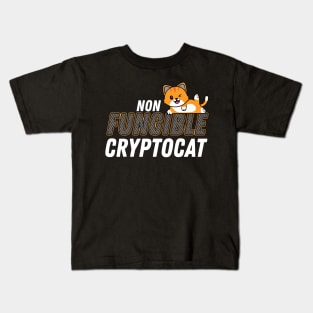 Non Fungible Cryptocat nft Kids T-Shirt
